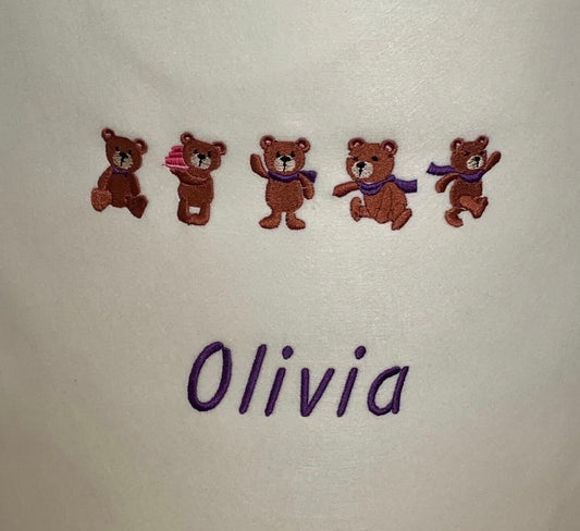 Teddy Bear / Teddies Towels - Personalised