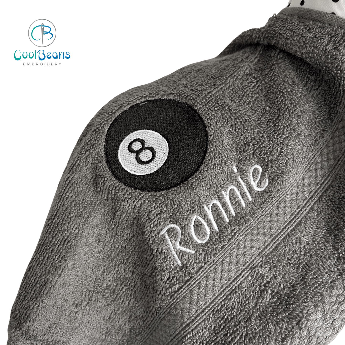 Pool - 8 Ball Towels - Personalised