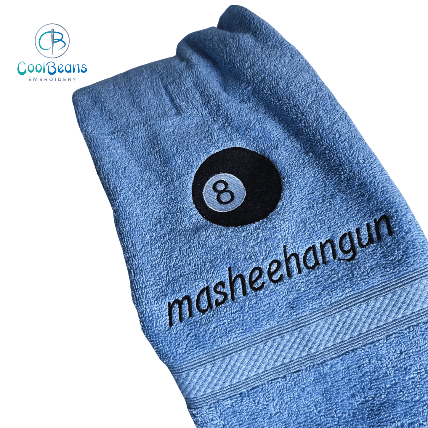 Pool - 8 Ball Towels - Personalised