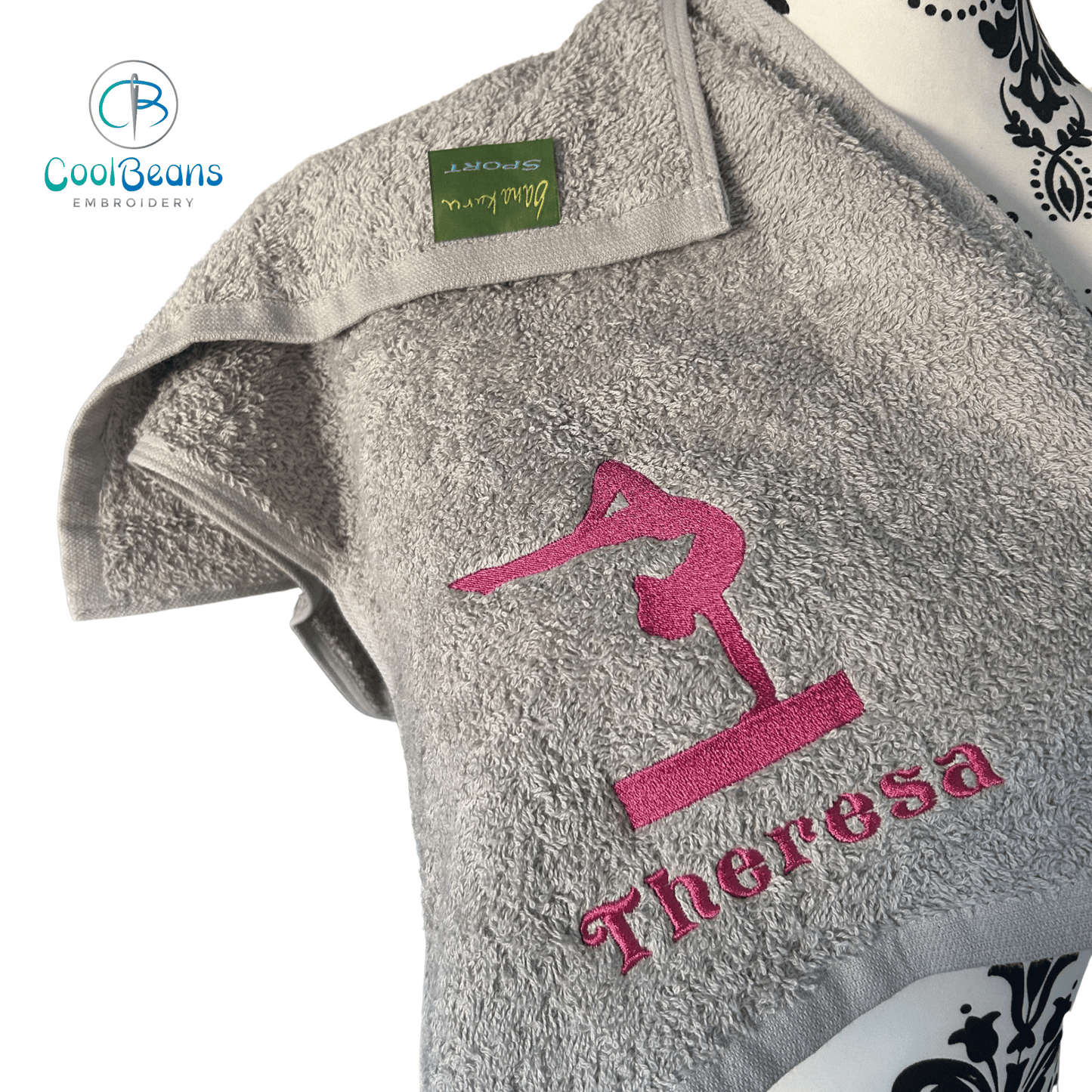 Acro Gymnastics Gym Towel - Personalised