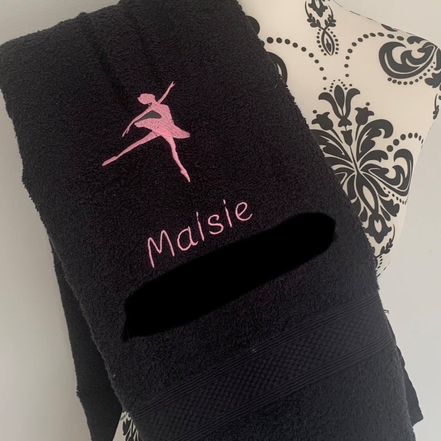Dance - Ballet Towels - Personalised - Cool Beans Embroidery & Personalisation