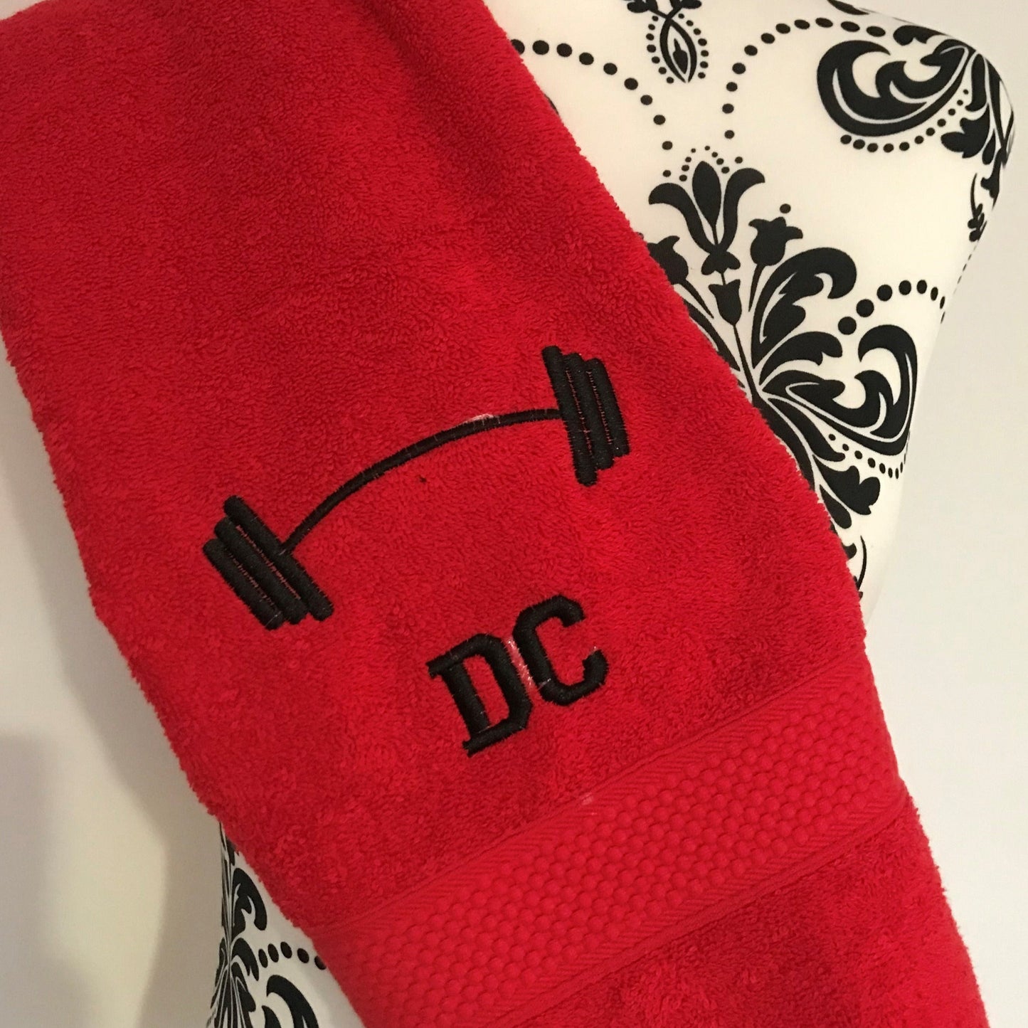Gym - Barbell Towels - Personalised - Cool Beans Embroidery & Personalisation