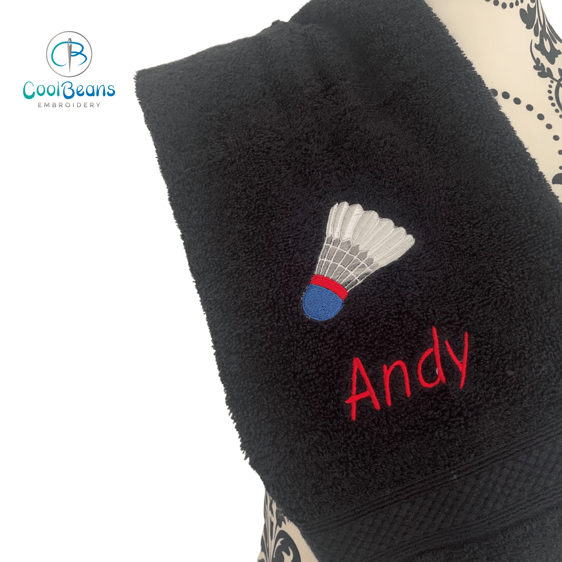 Badminton Towels - Personalised - Cool Beans Embroidery & Personalisation