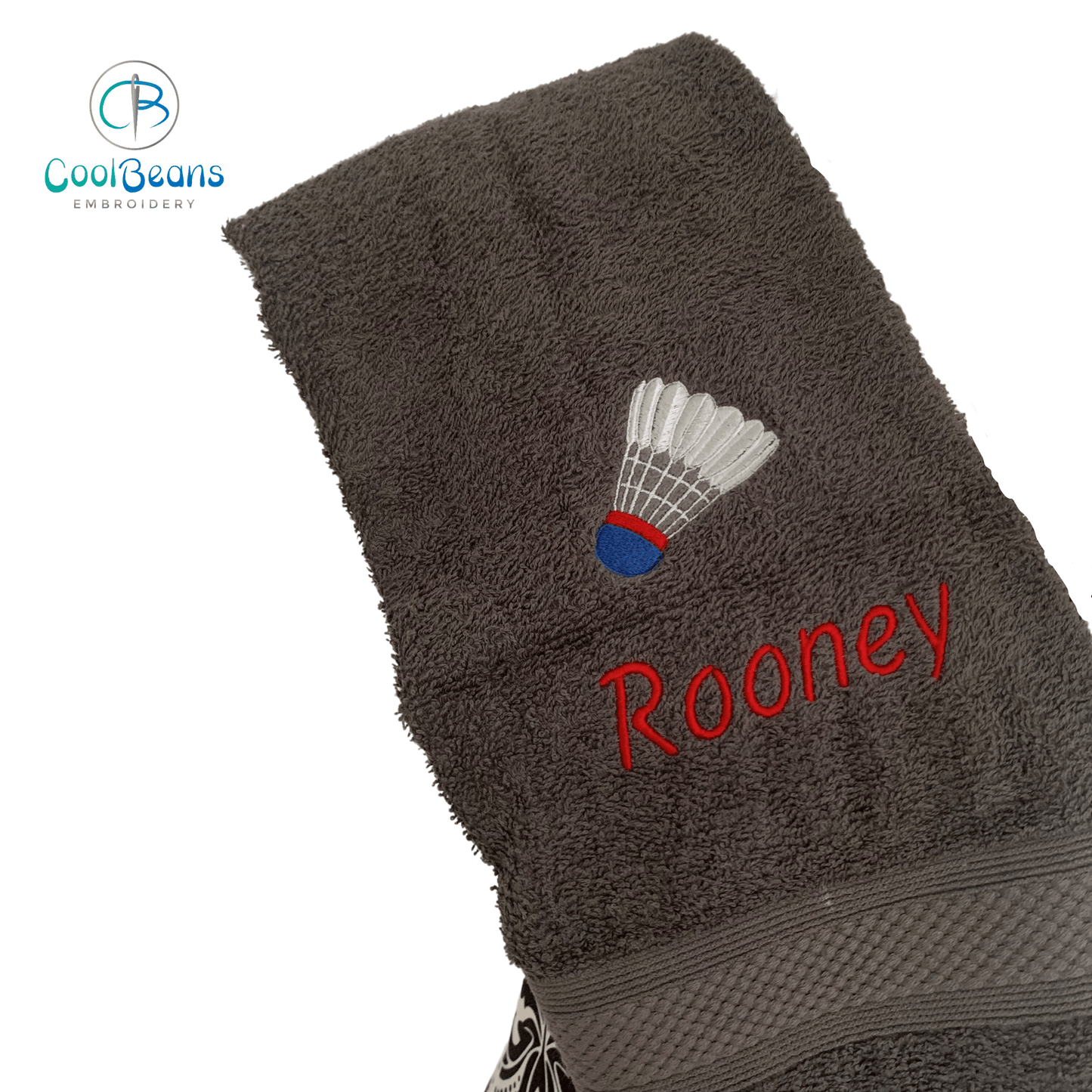 Badminton Towels - Personalised - Cool Beans Embroidery & Personalisation