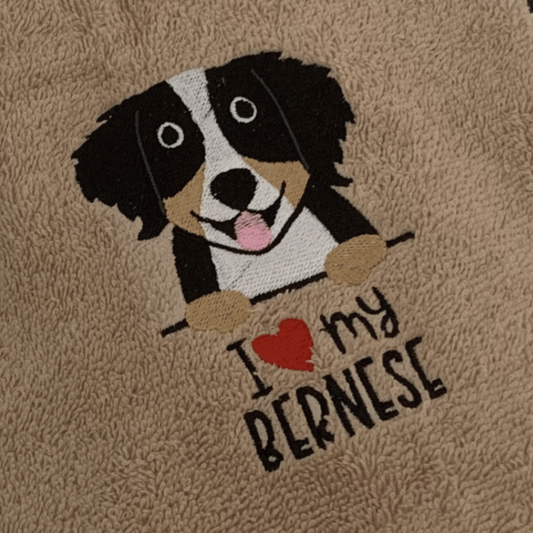 Bernese Dog Tote / Shopper Bag - Personalised