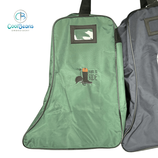 Born To Ride Horse Riding Boot Bag - Personalised