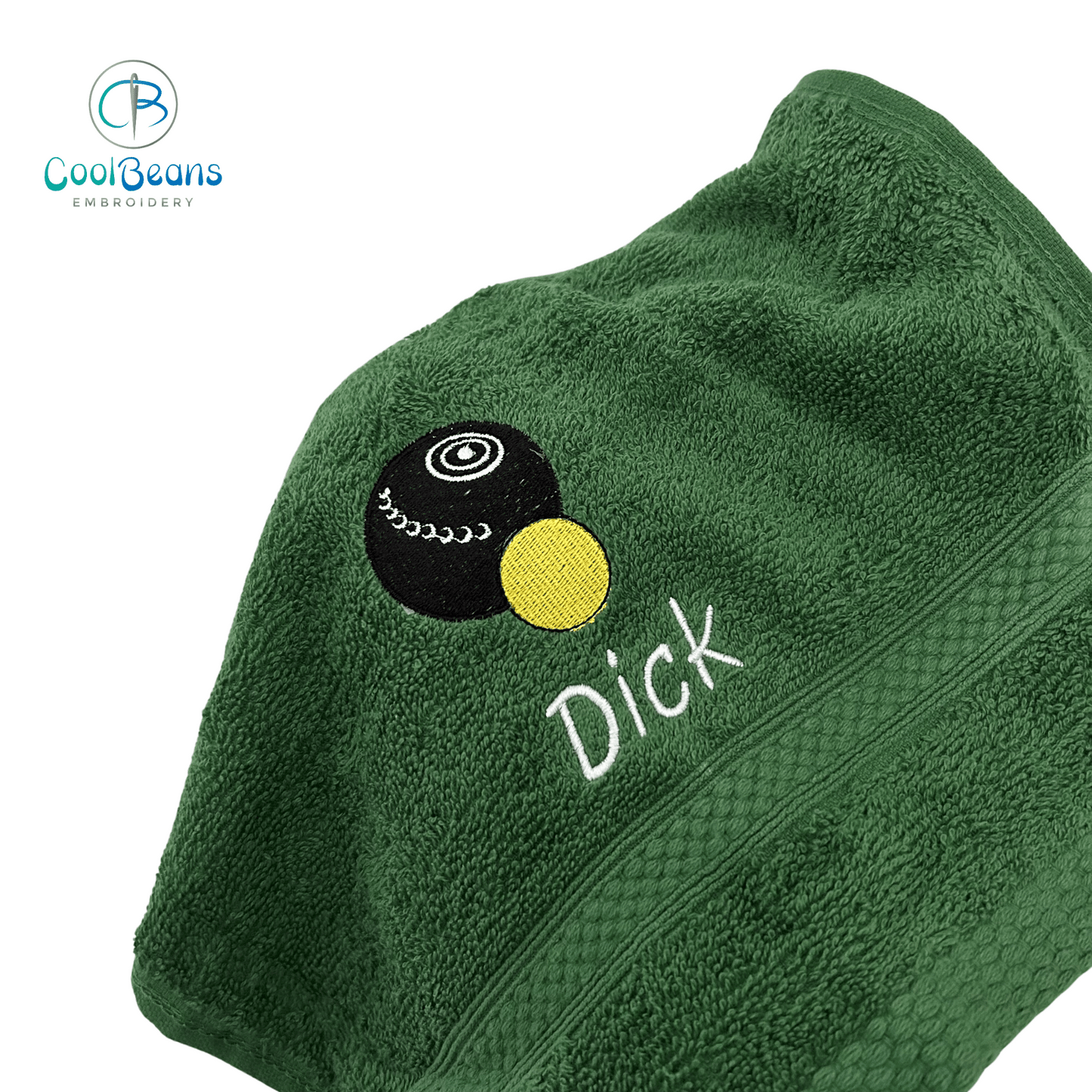 Bowls - Lawn Bowls Towels - Personalised
