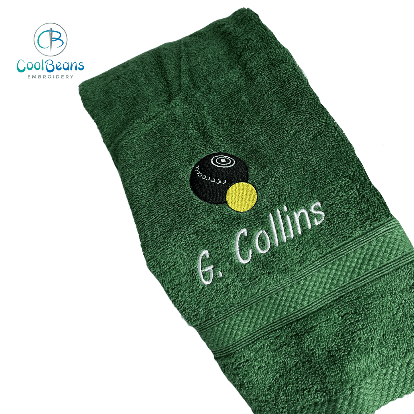 Bowls - Lawn Bowls Towels - Personalised