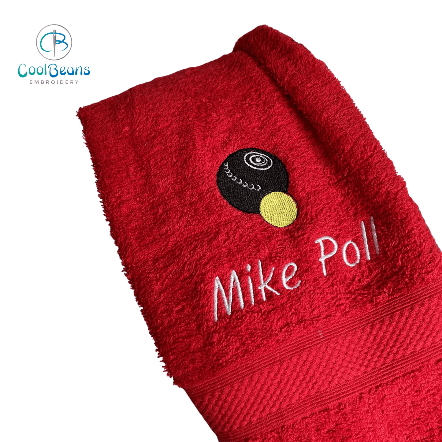 Bowls - Lawn Bowls Towels - Personalised