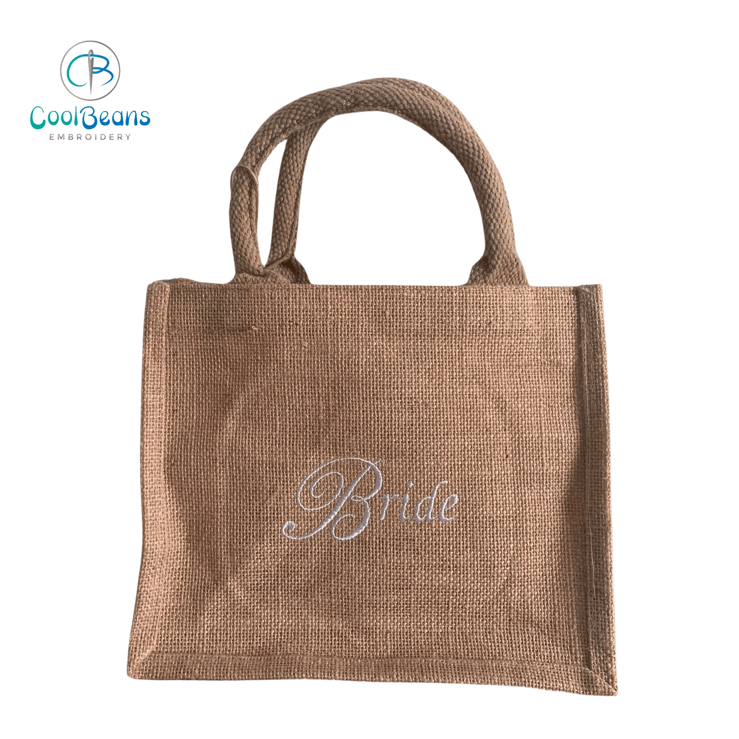 Bride Jute Gift Bag - Personalised
