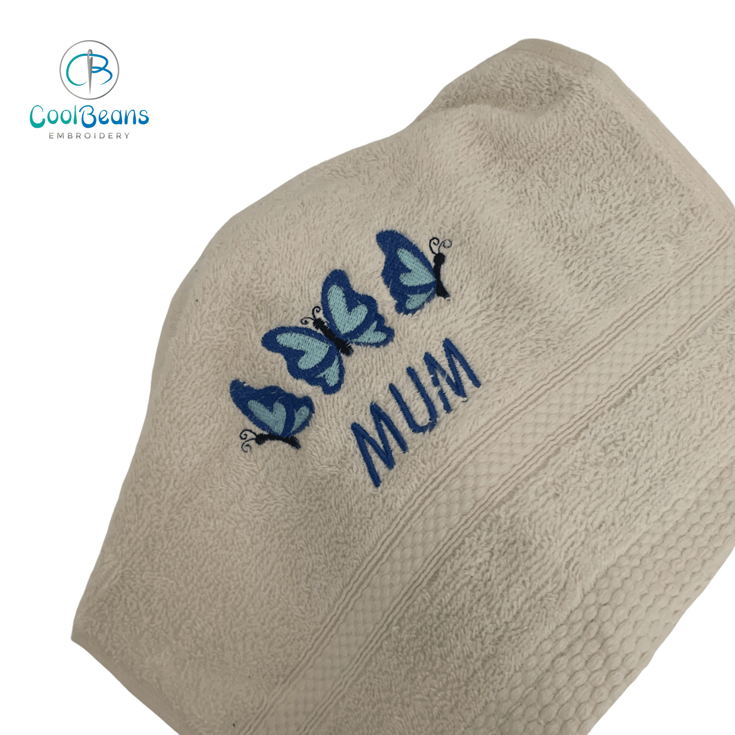 Butterfly Towels - Personalised