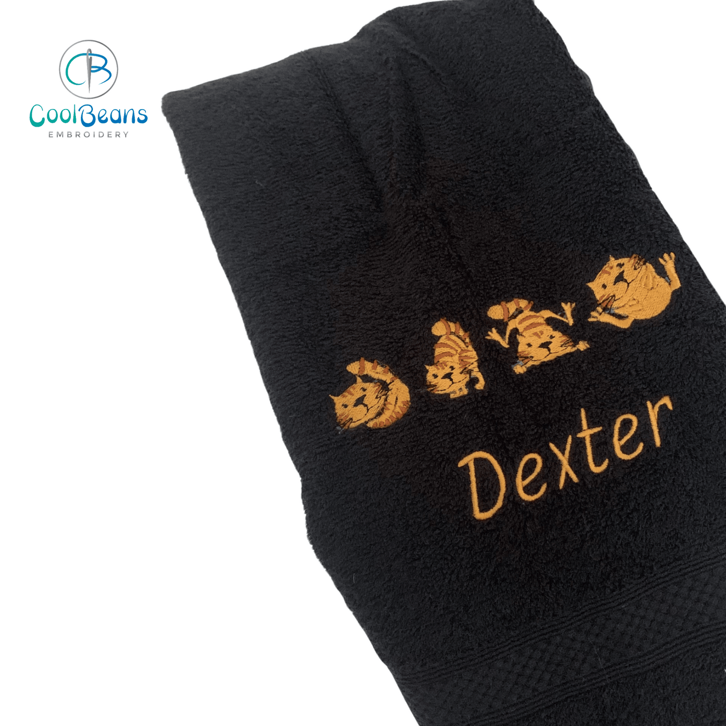Cat Towels - Kittens / Cats - Personalised