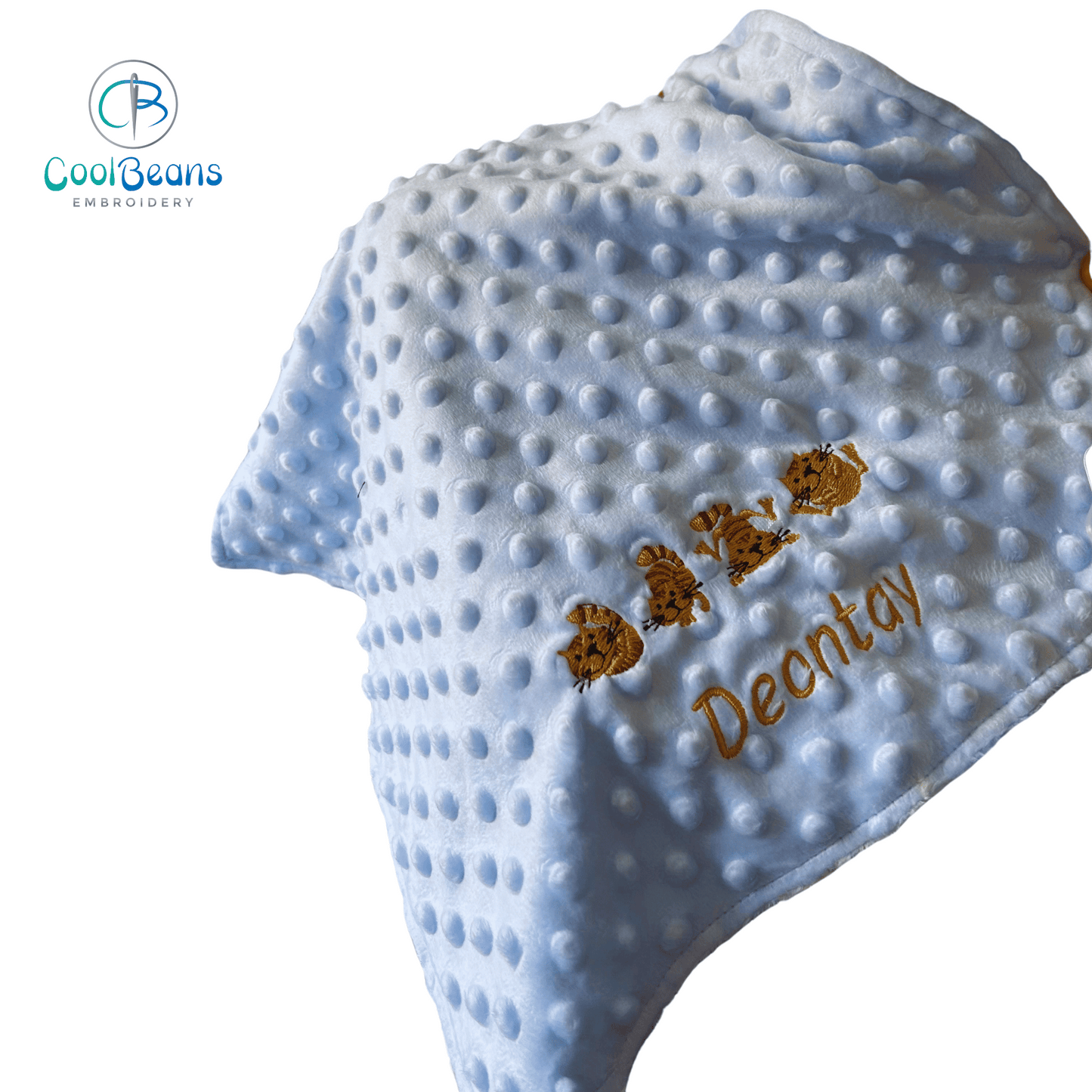 Cats - Baby Bubble Taggy Blanket / Satin Comforter - Personalised