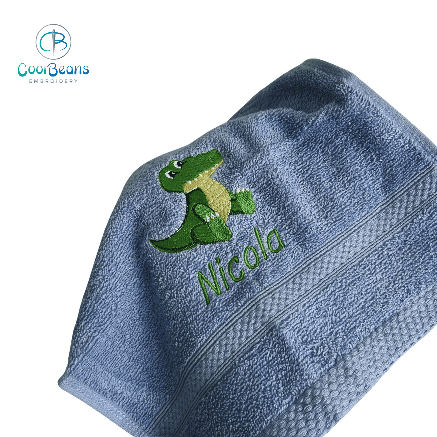 Crocodile Towel - Personalised