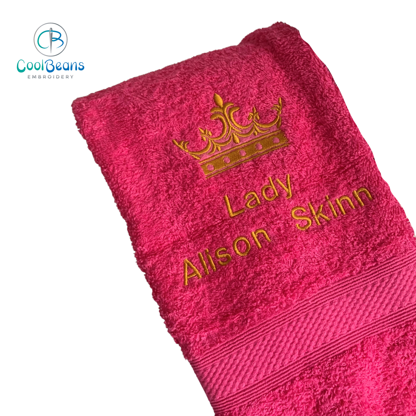 Crown Towels - Personalised