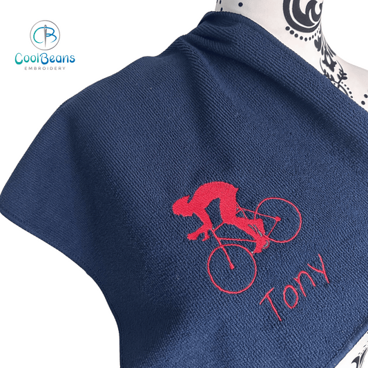 Sports - Cycling Microfibre Towel - Personalised