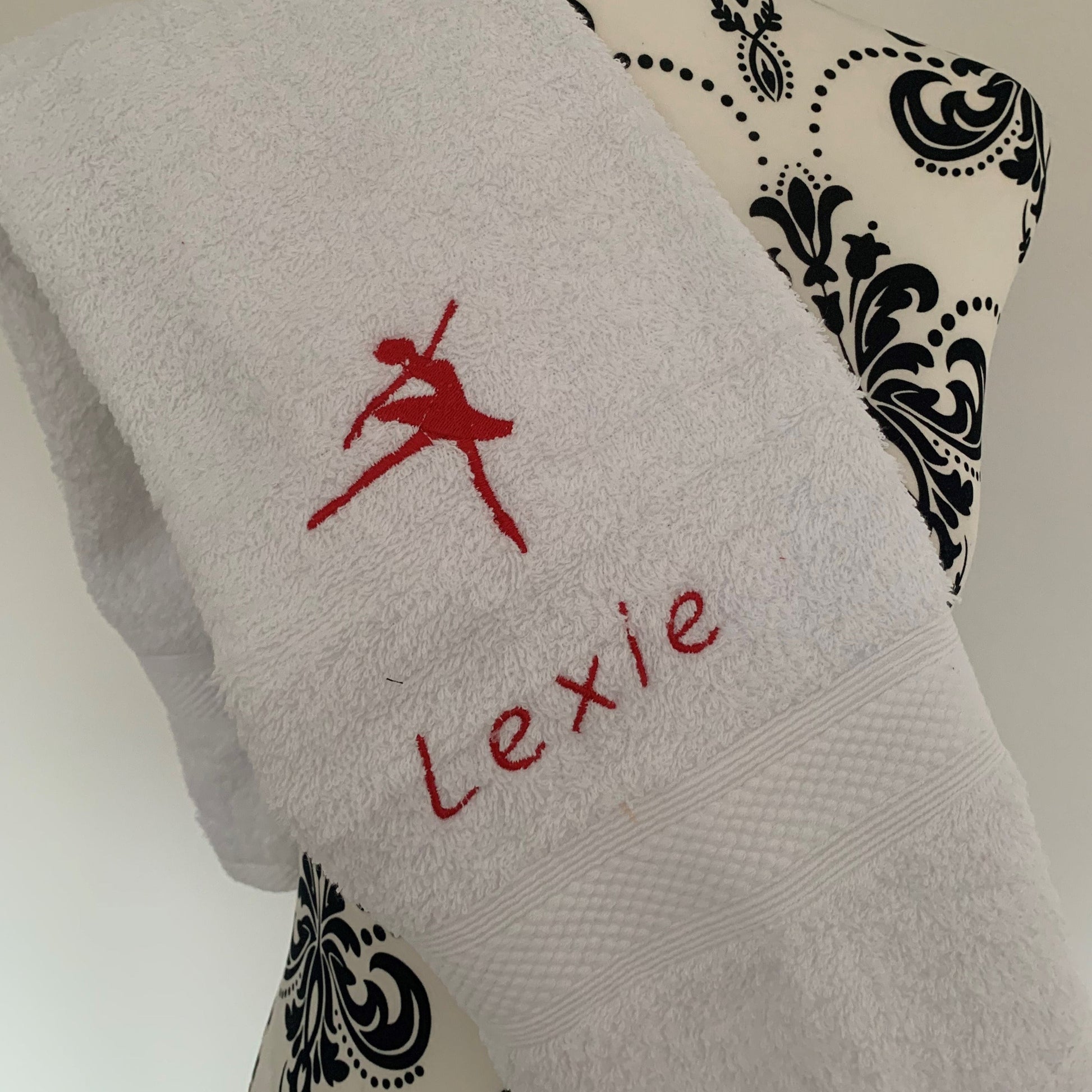 Dance - Ballet Towels - Personalised - Cool Beans Embroidery & Personalisation