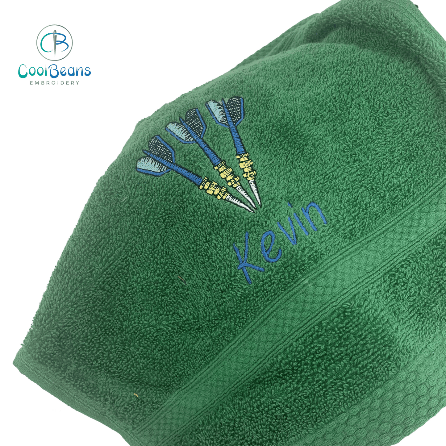 Darts Towels - Personalised - Cool Beans Embroidery & Personalisation