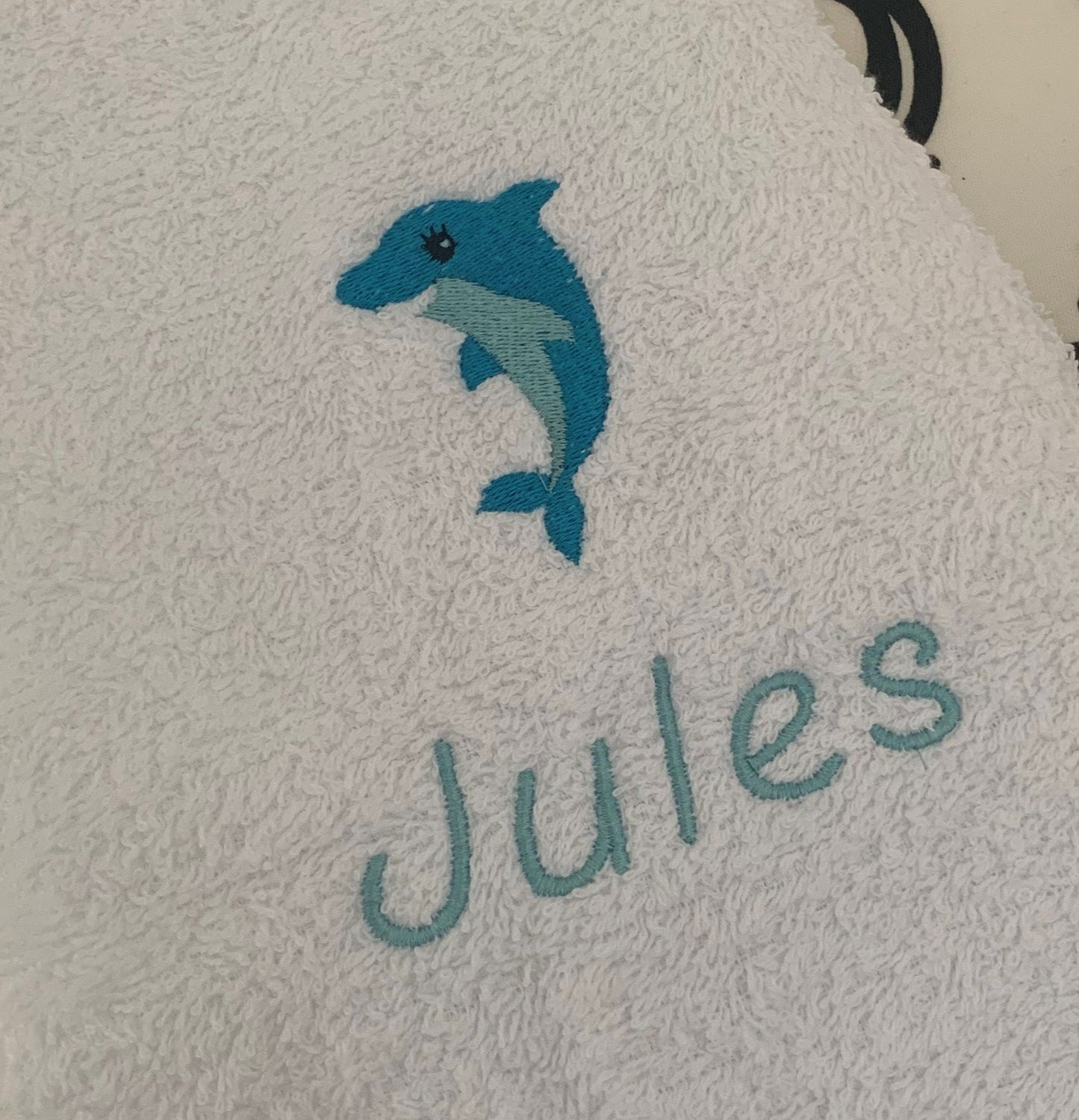 Dolphin Tote / Shopper Bag - Personalised - Cool Beans Embroidery & Personalisation