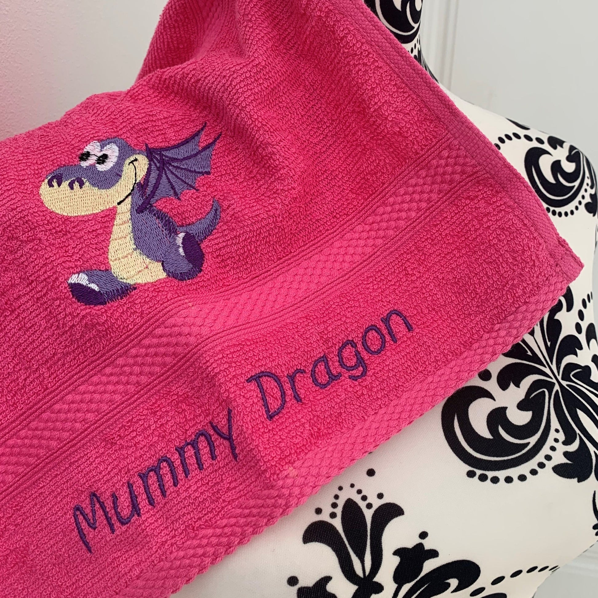 Dragon Towels - Personalised - Cool Beans Embroidery & Personalisation