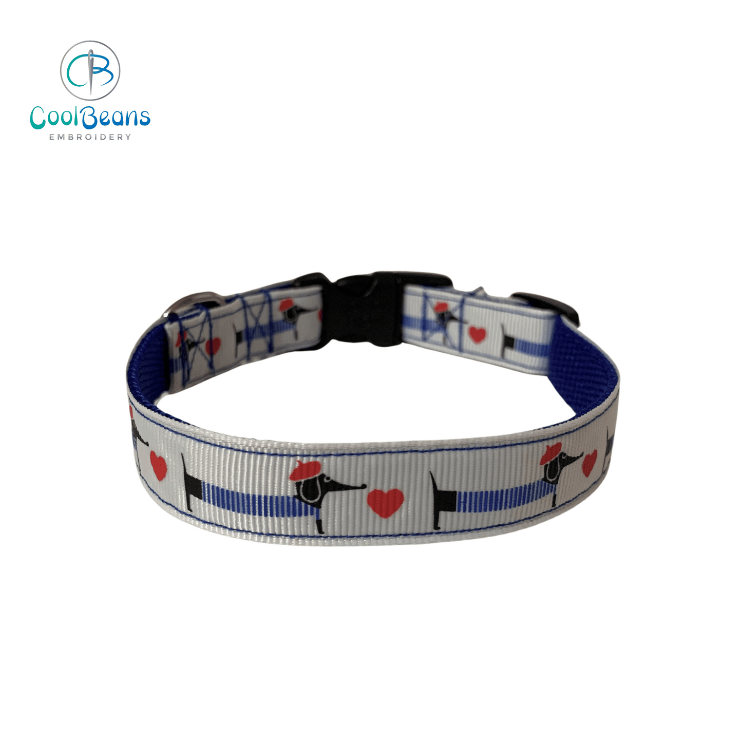 Dog Collar - 16mm Dachshund - Handcrafted