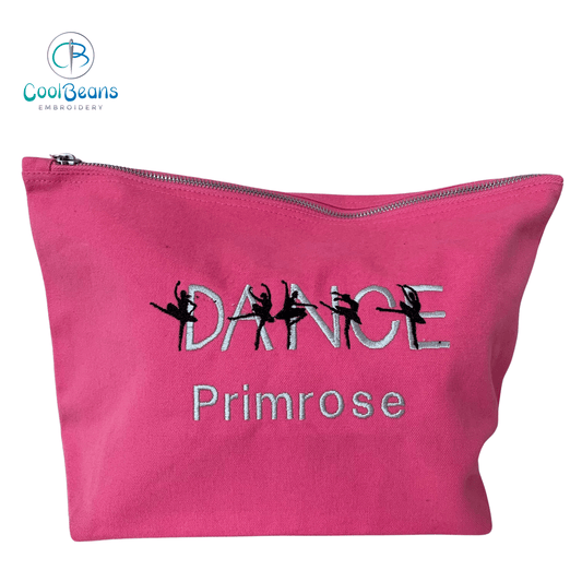 Dance - Make Up / Accessory Bag - Personalised