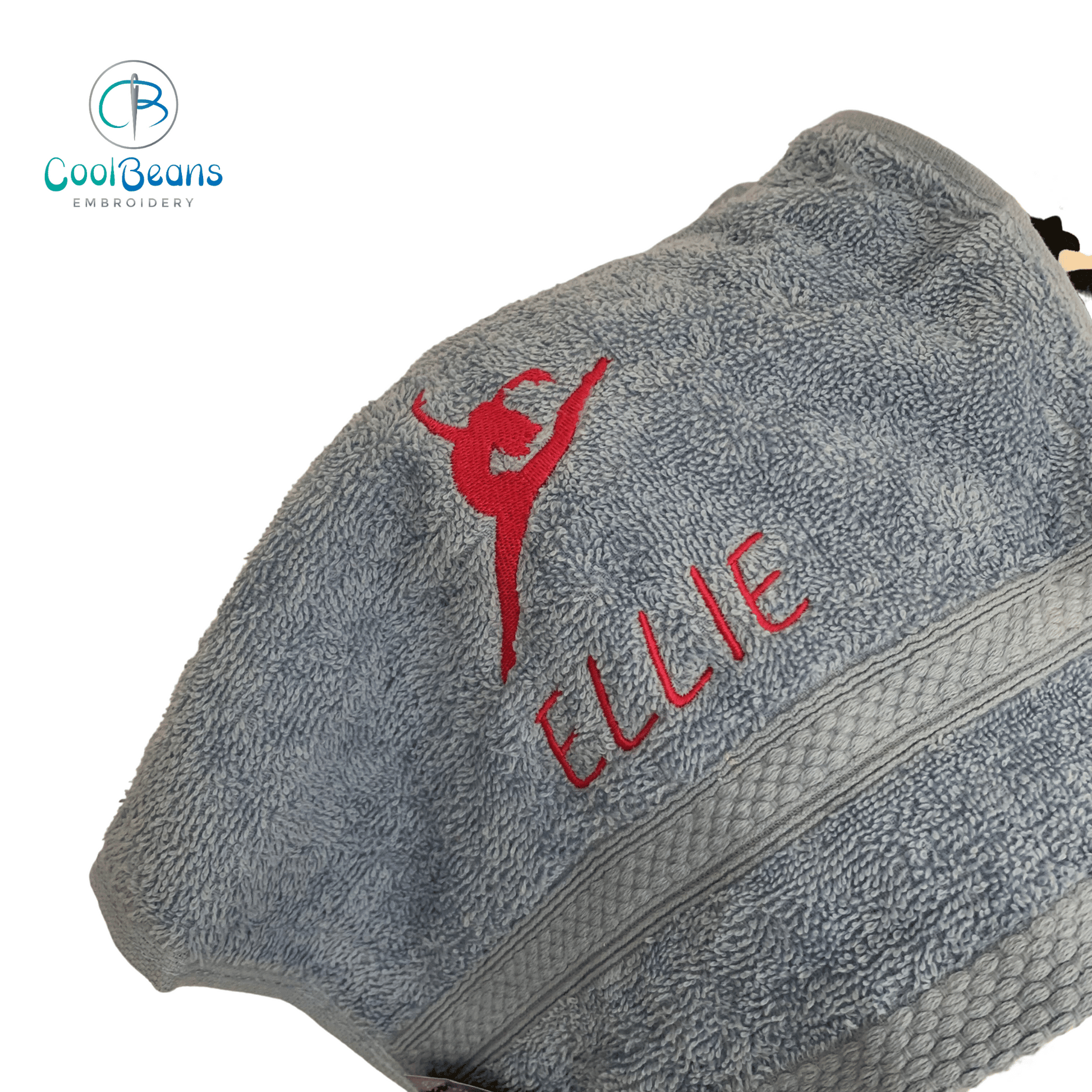 Dance Leap - Dancer Towels - Personalised - Cool Beans Embroidery & Personalisation