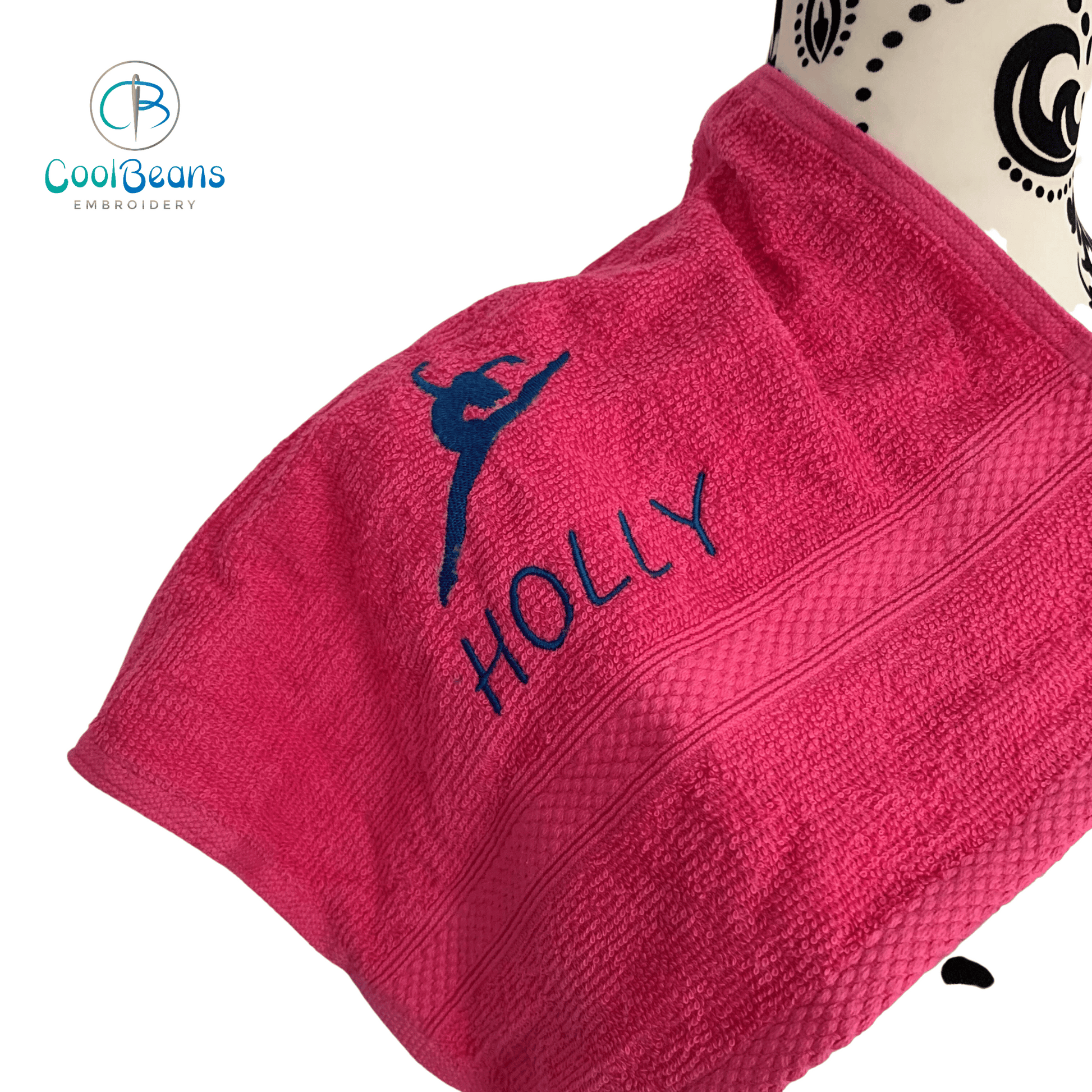 Dance Leap - Dancer Towels - Personalised - Cool Beans Embroidery & Personalisation