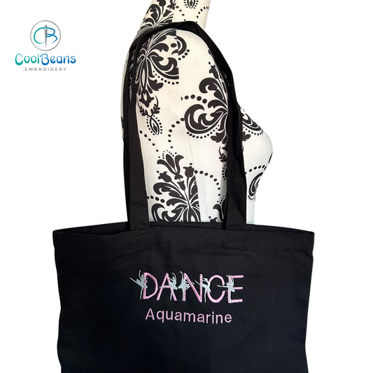 Dance Tote / Shopper Bag - Personalised