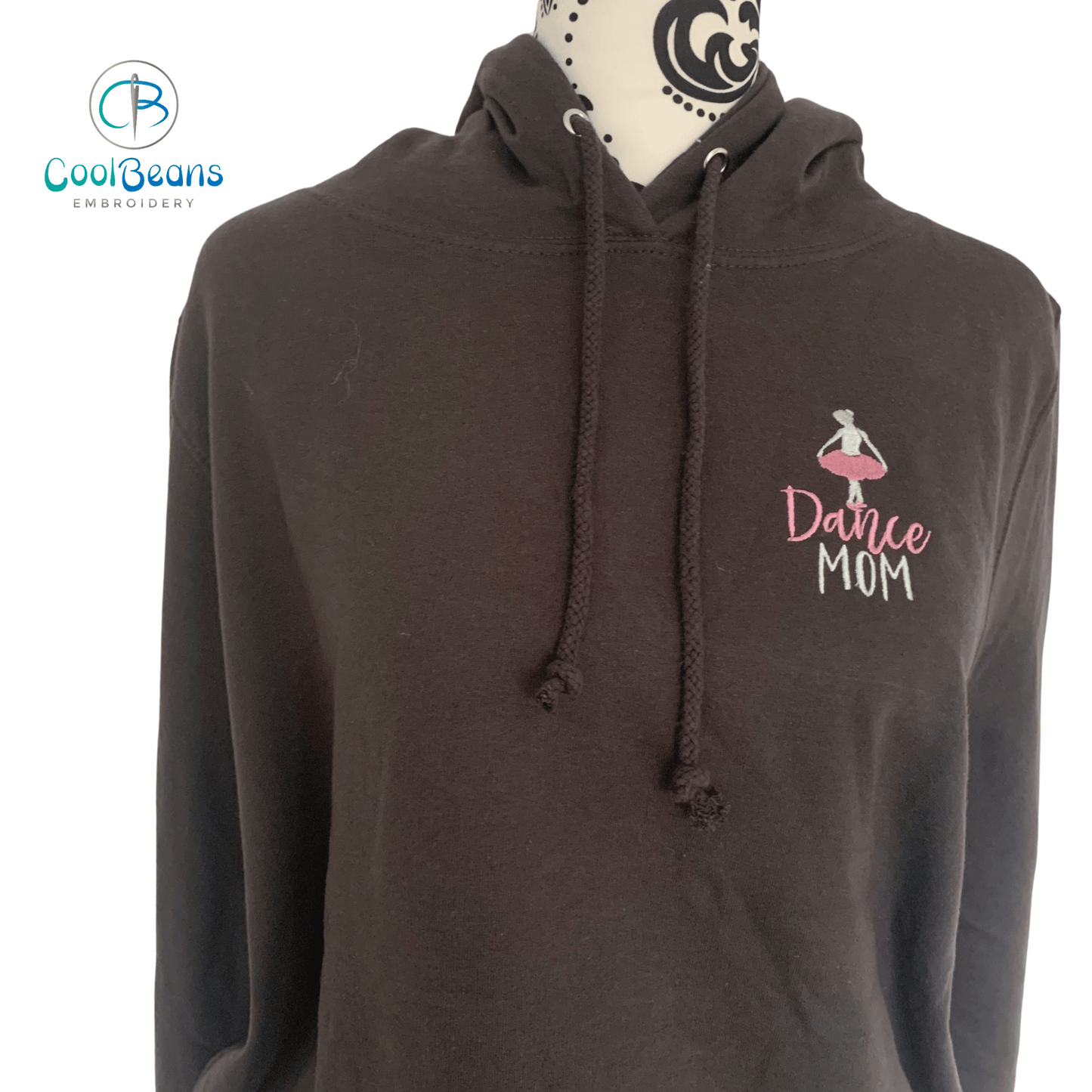 Dance Mom Embroidered Personalised Hoodie