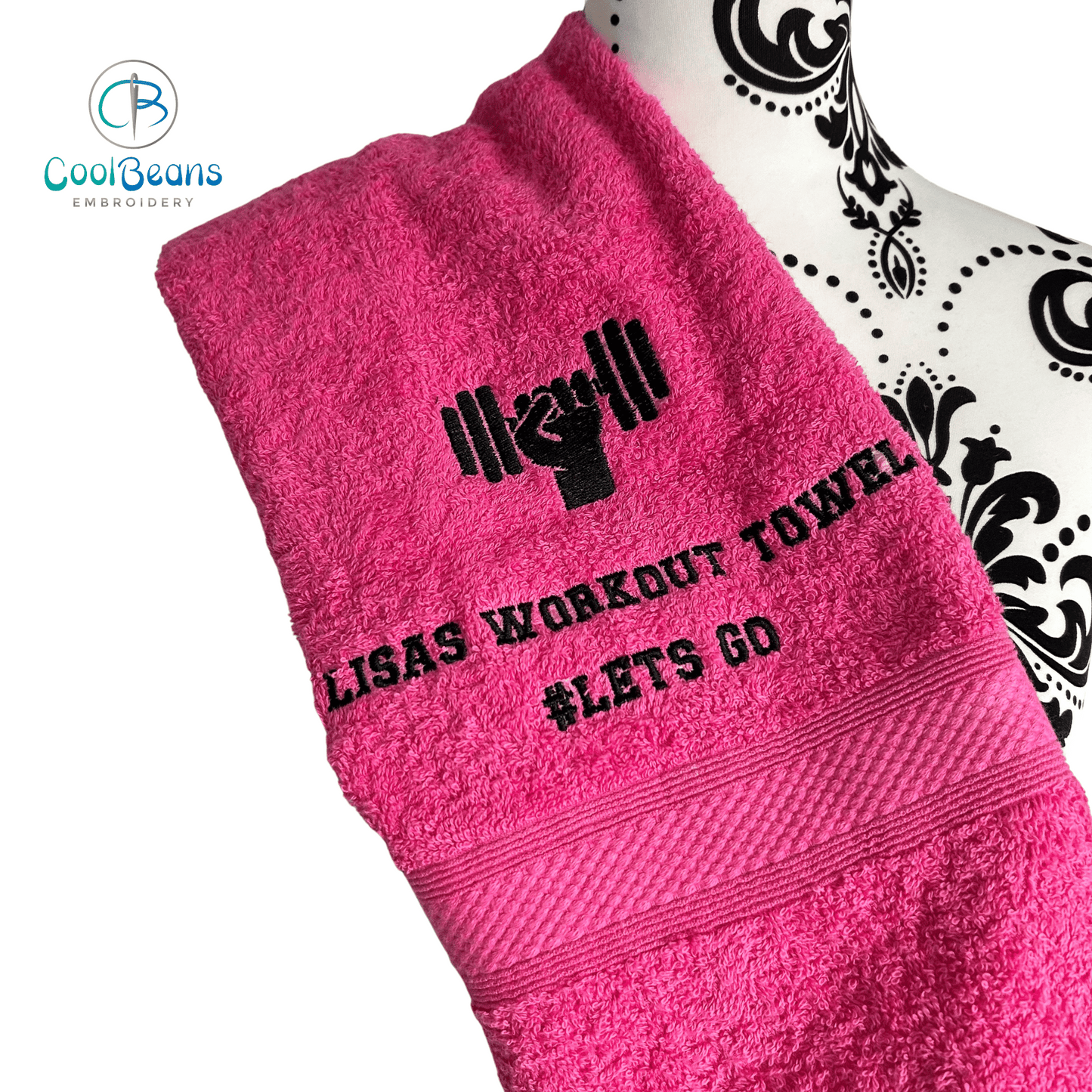 Gym - Dumbbell Towels - Personalised