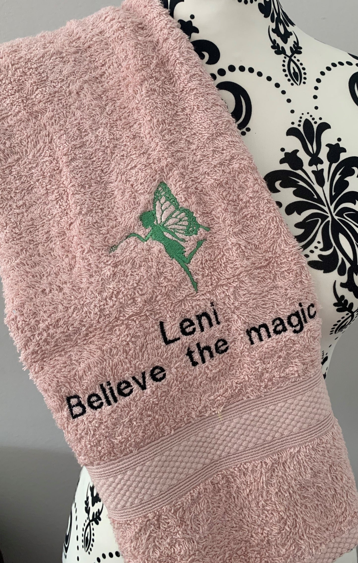 Fairy Towels - Personalised - Cool Beans Embroidery & Personalisation