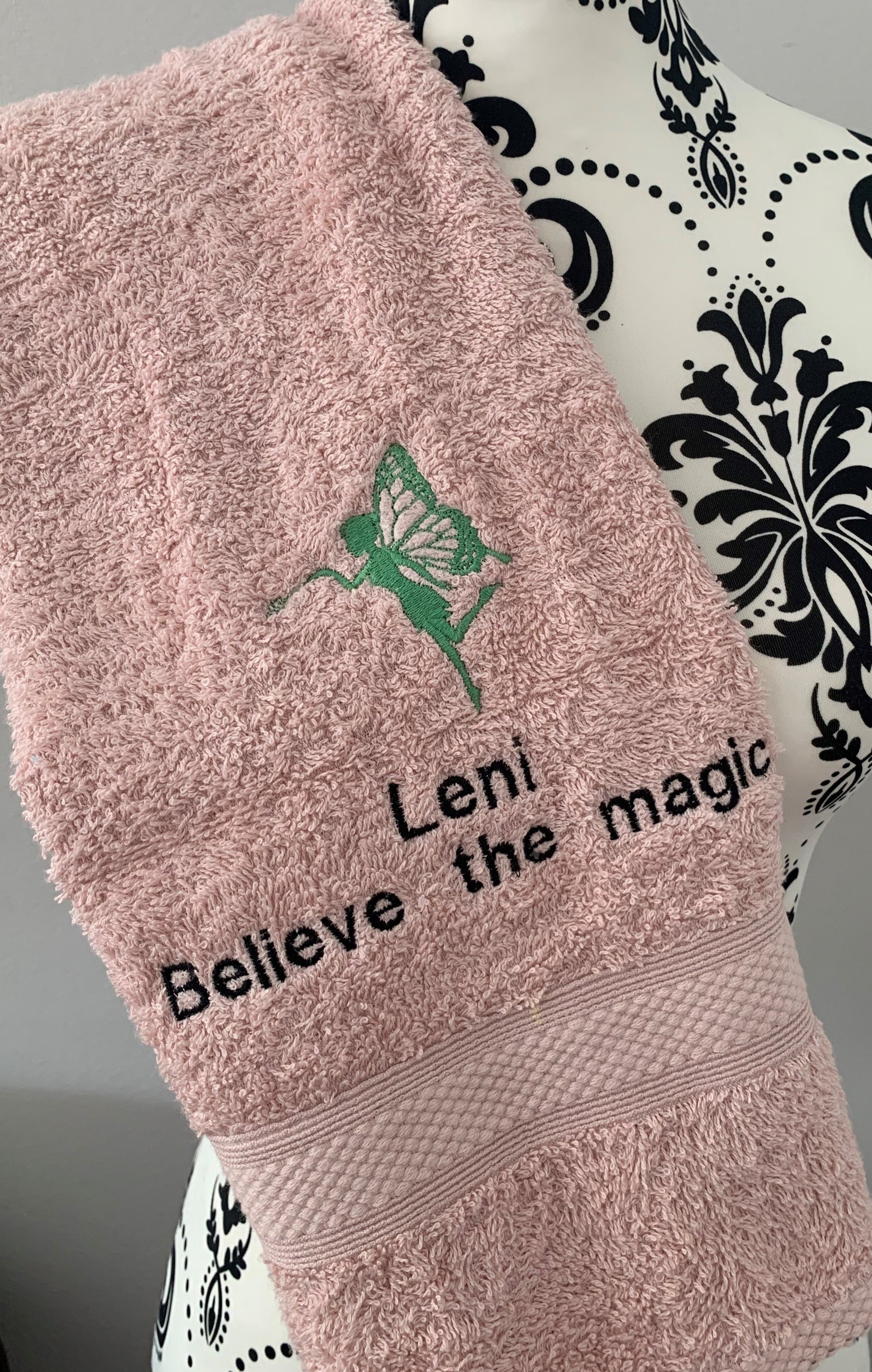 Fairy Towels - Personalised - Cool Beans Embroidery & Personalisation