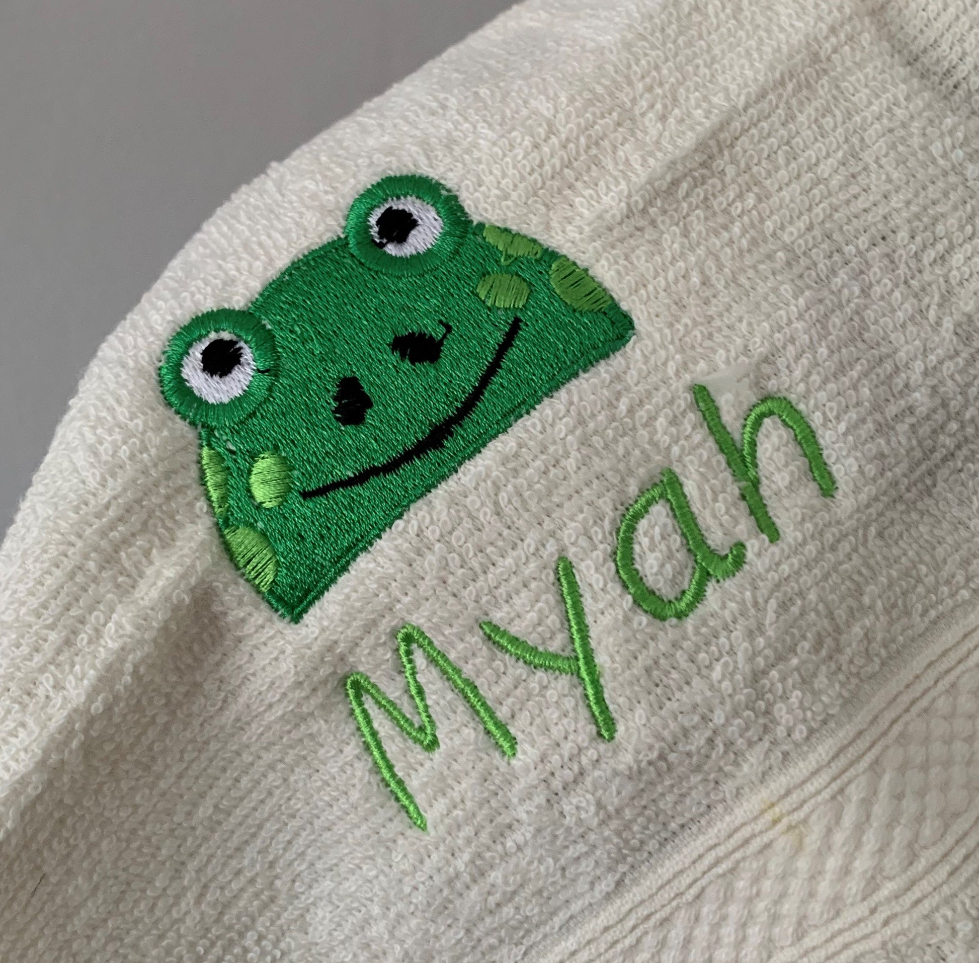 Frog Tote / Shopper Bag - Personalised - Cool Beans Embroidery & Personalisation