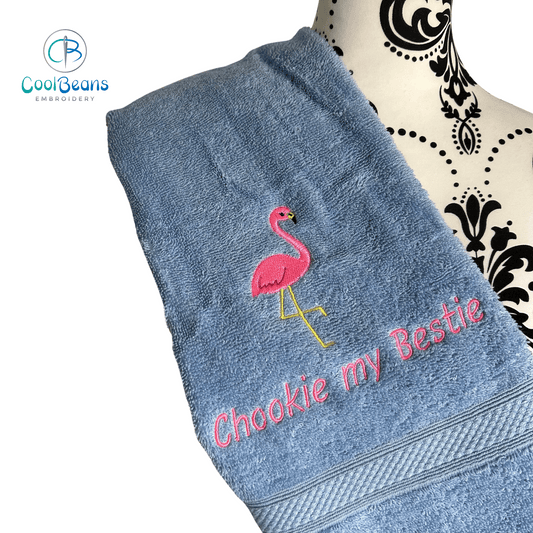 Flamingo Towels - Personalised