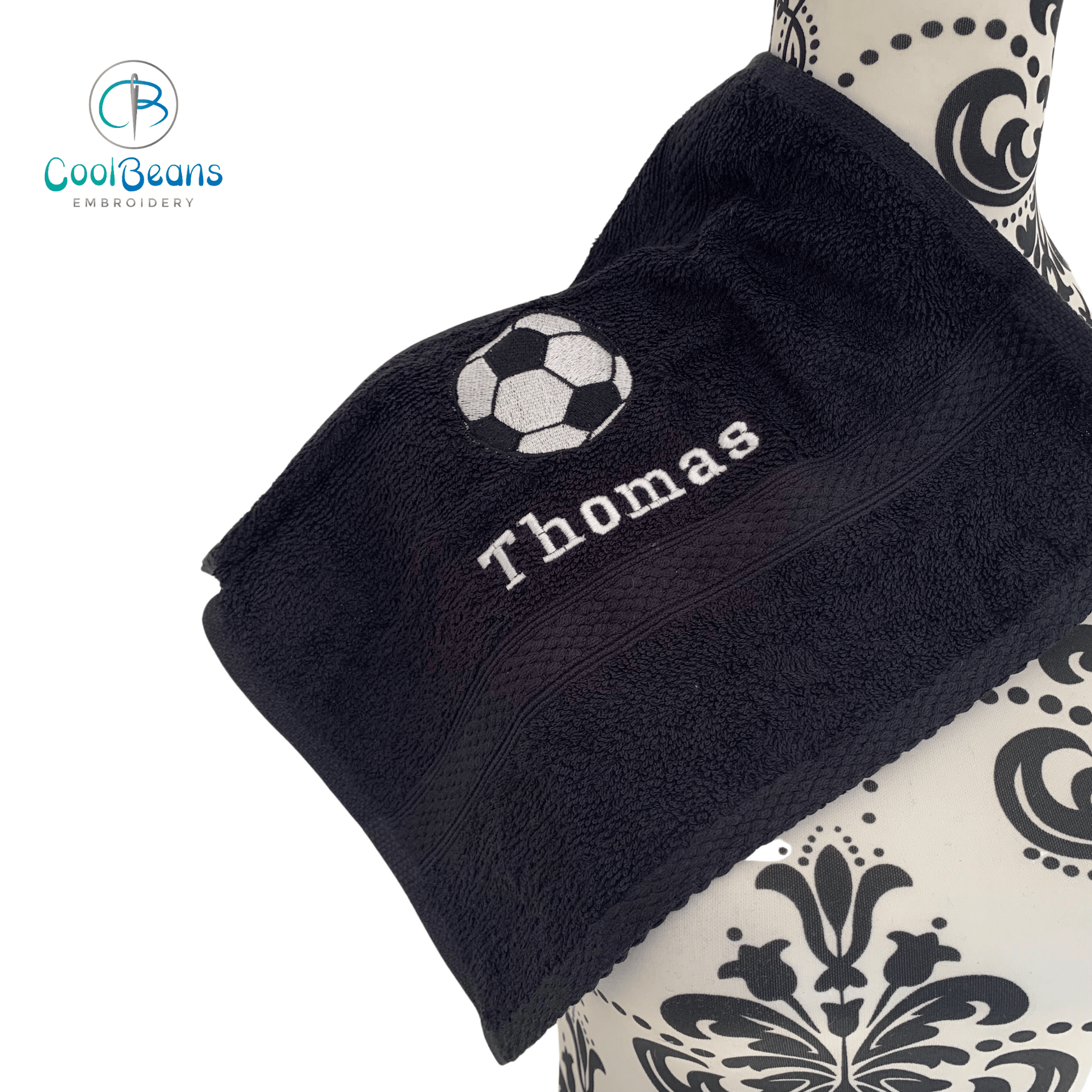 Football Towels - Personalised - Cool Beans Embroidery & Personalisation
