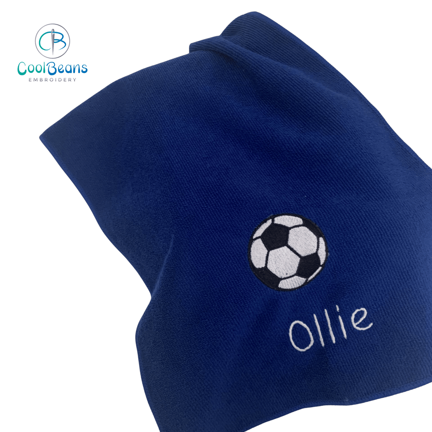 Sports - Football Microfibre Towel - Personalised