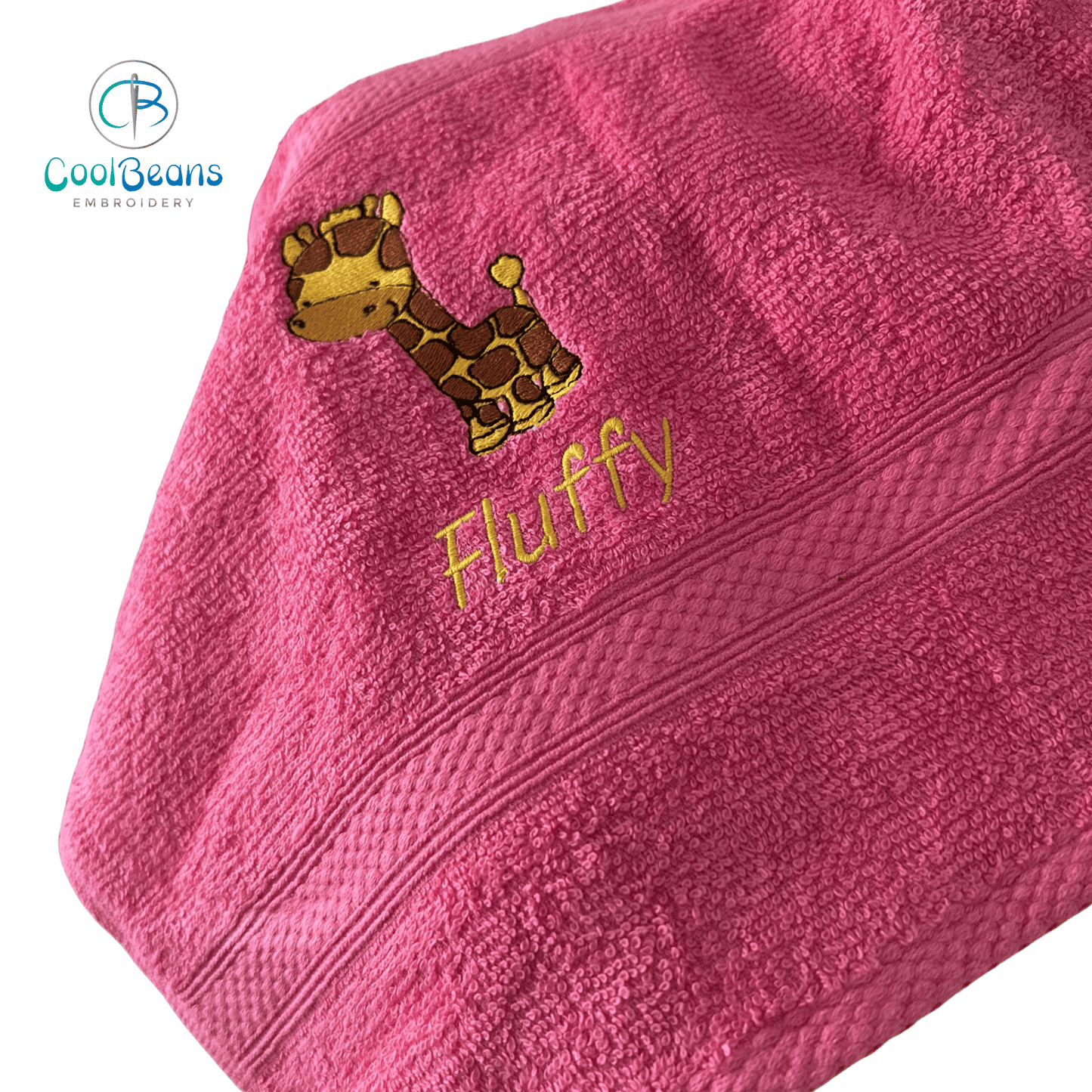 Giraffe A Towels - Personalised