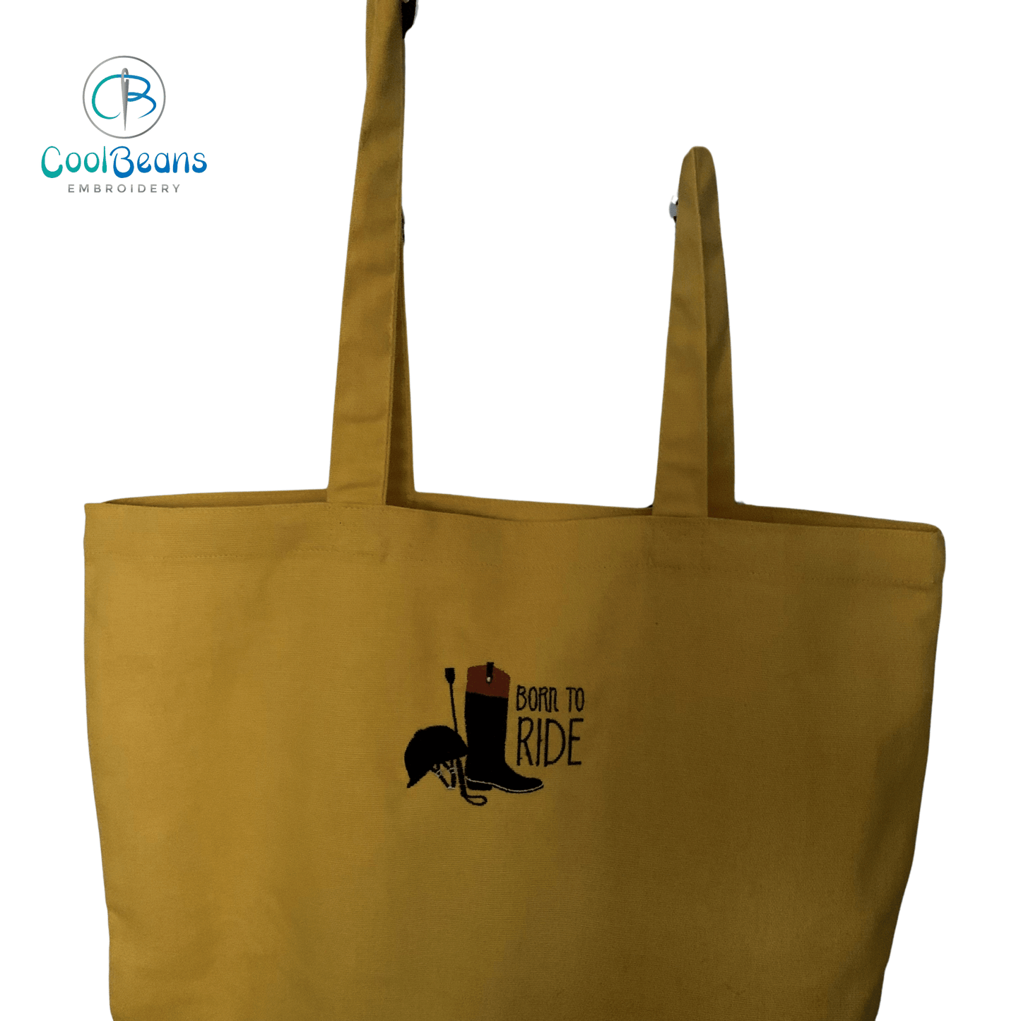 Born to Ride Horse Riding Tote / Shopper Bag - Personalised