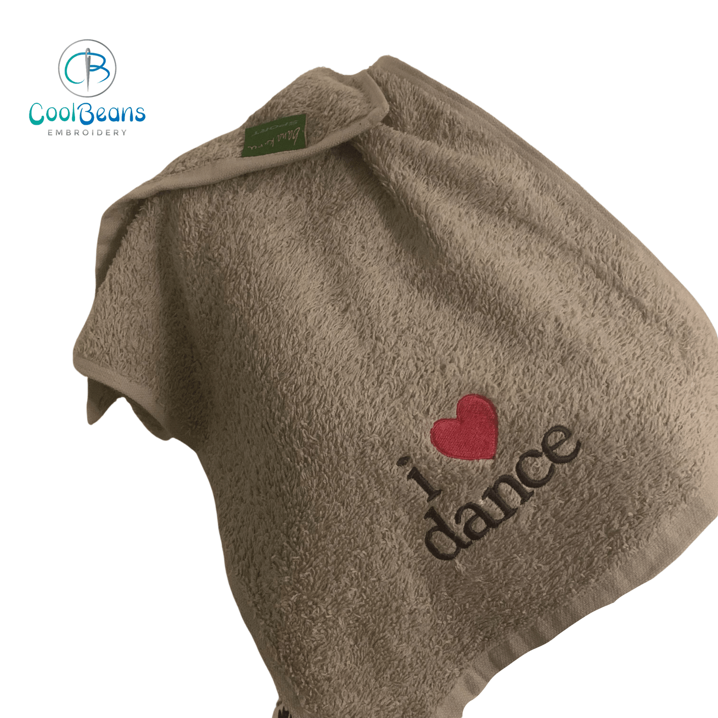 Love Dance Gym Towel - Personalised