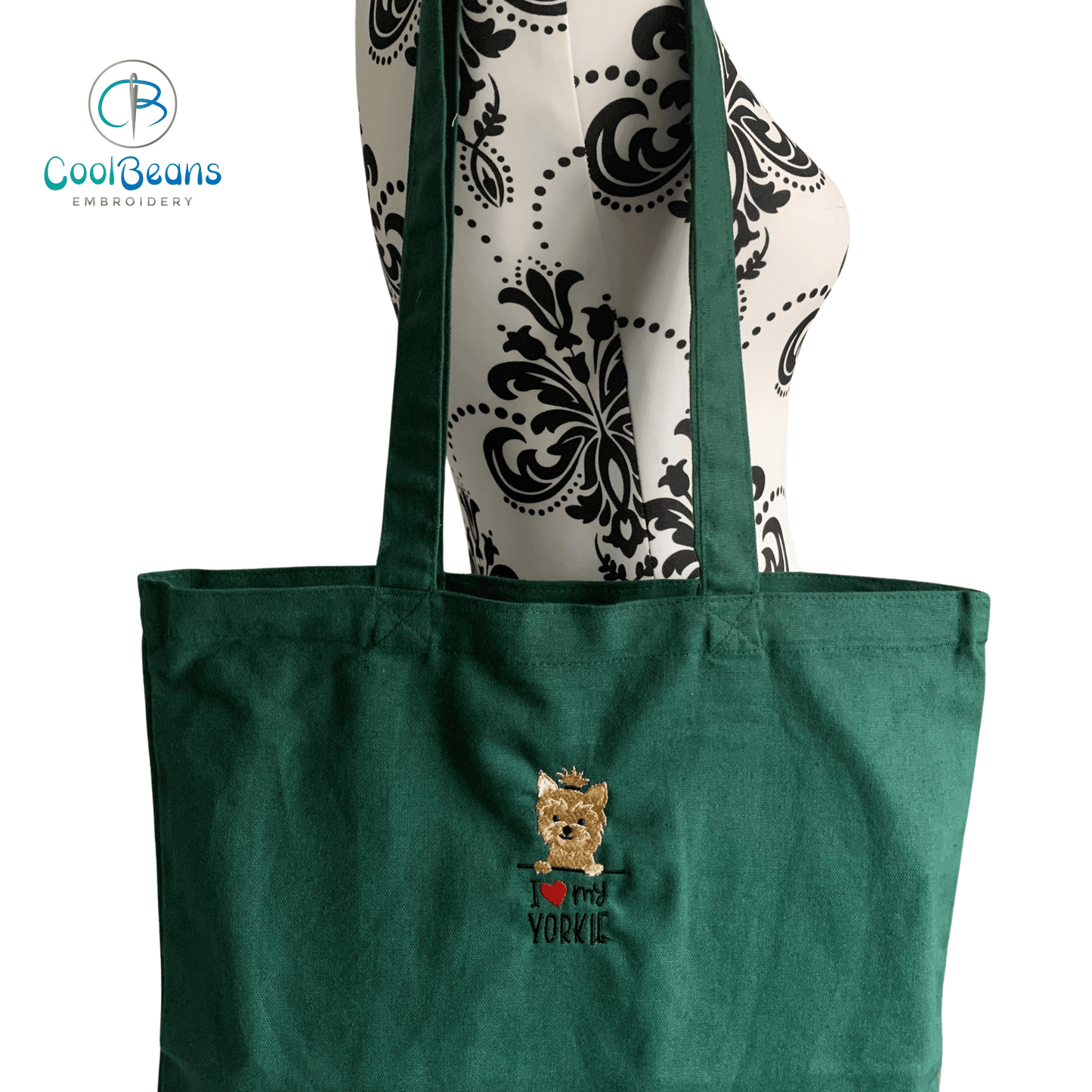 Yorkshire Terrier Dog Tote / Shopper Bag - Personalised