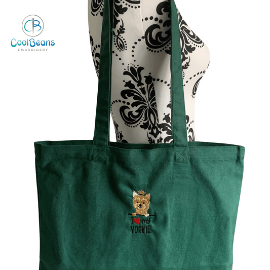 Yorkshire Terrier Dog Tote / Shopper Bag - Personalised