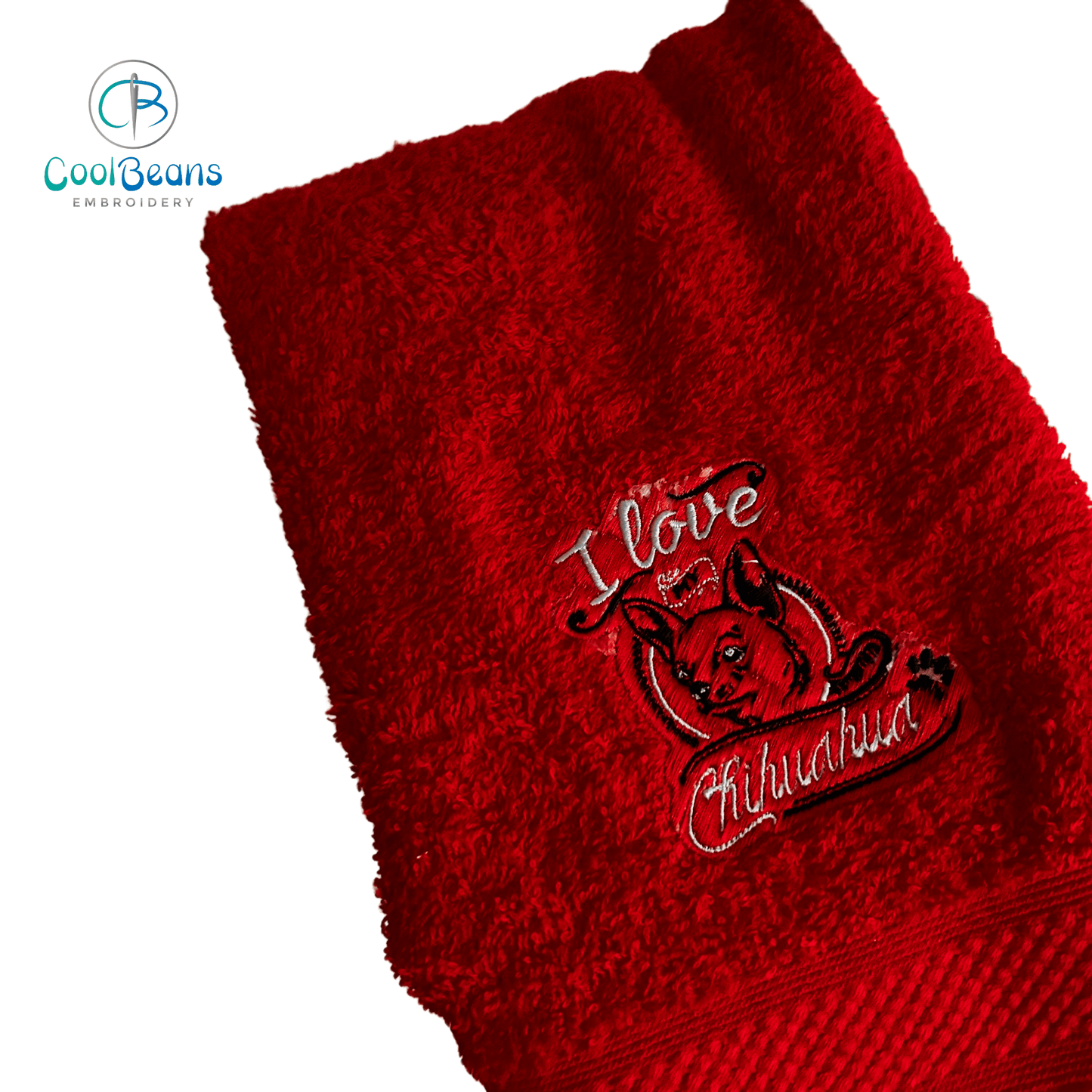 Dog Towels - Chihuahua a - Personalised