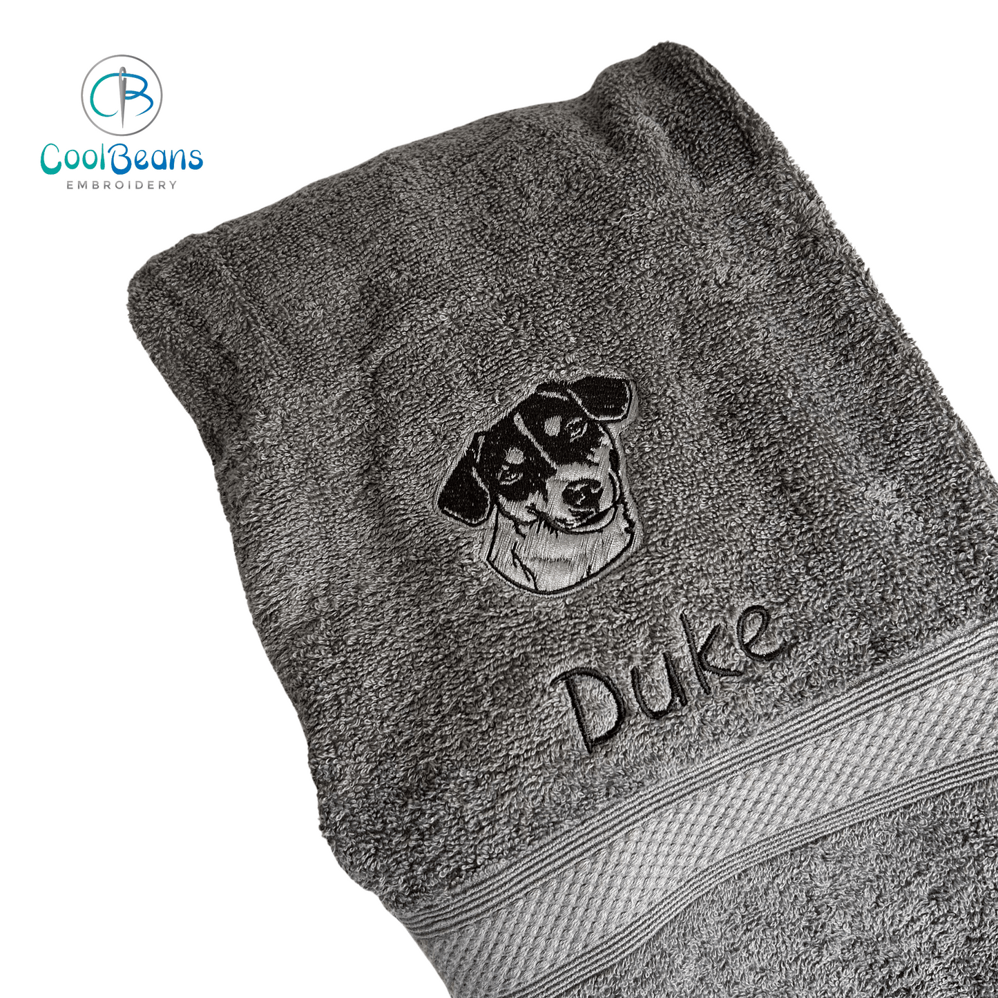 Dog Towels - Jack Russell Terrier - Personalised