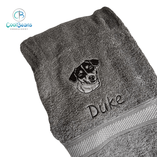 Dog Towels - Jack Russell Terrier - Personalised