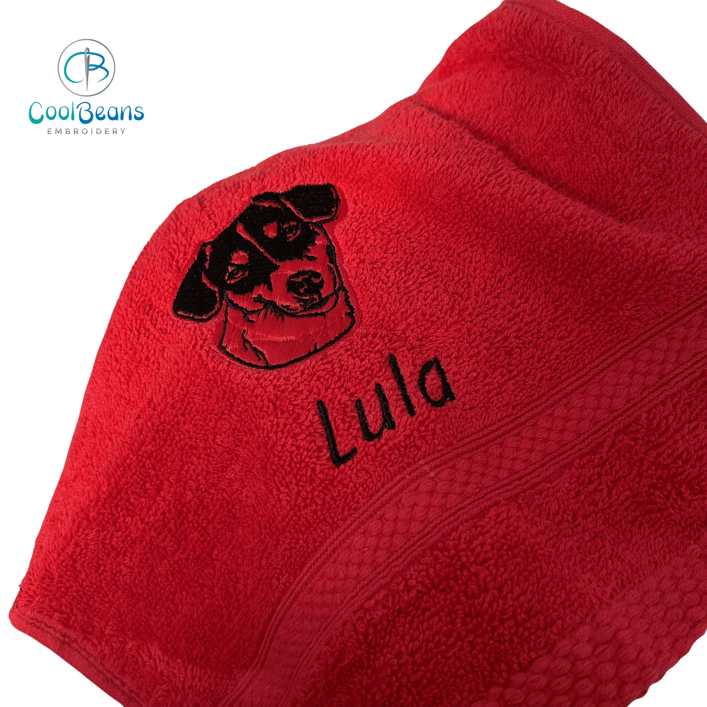 Dog Towels - Jack Russell Terrier - Personalised