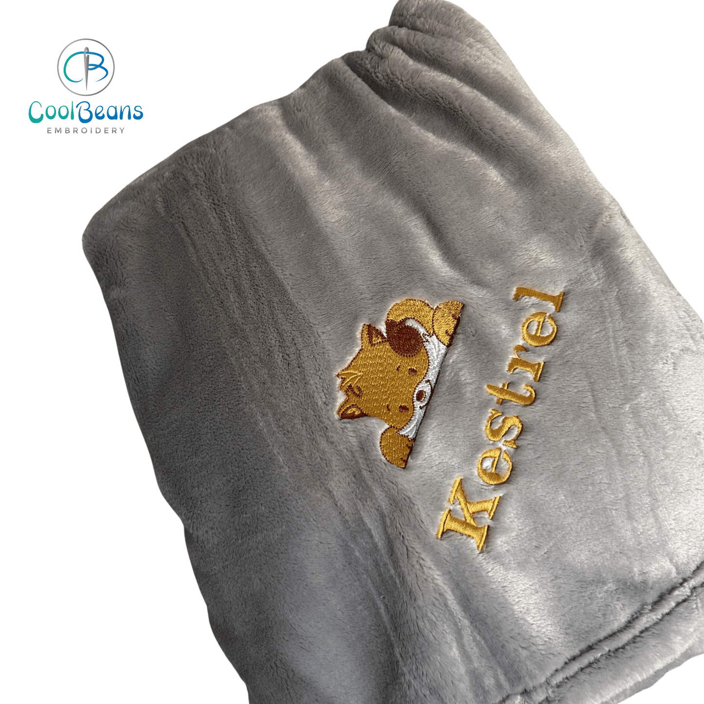Kittes Kids Fleece Blanket - Personalised