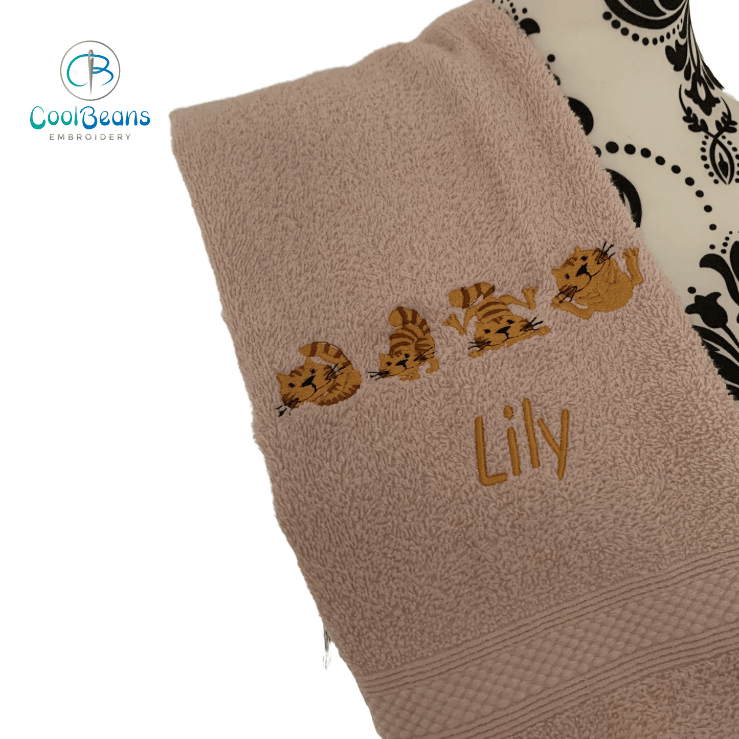Cat Towels - Kittens / Cats - Personalised