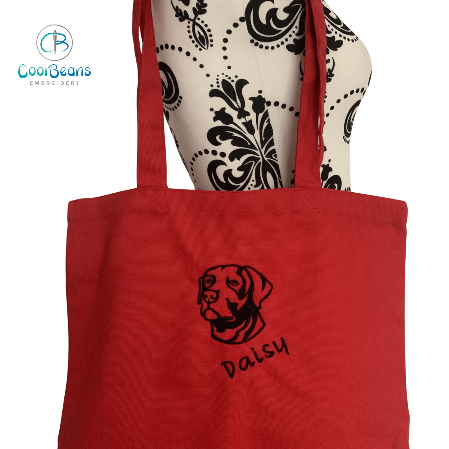 Labrador Dog Tote / Shopper Bag - Personalised