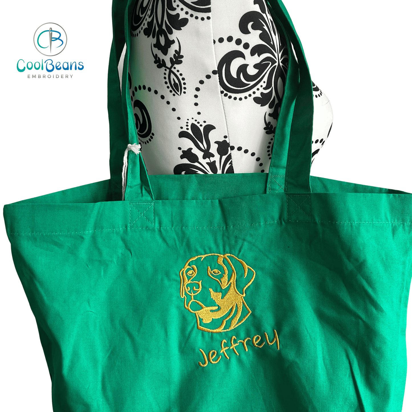 Labrador Dog Tote / Shopper Bag - Personalised